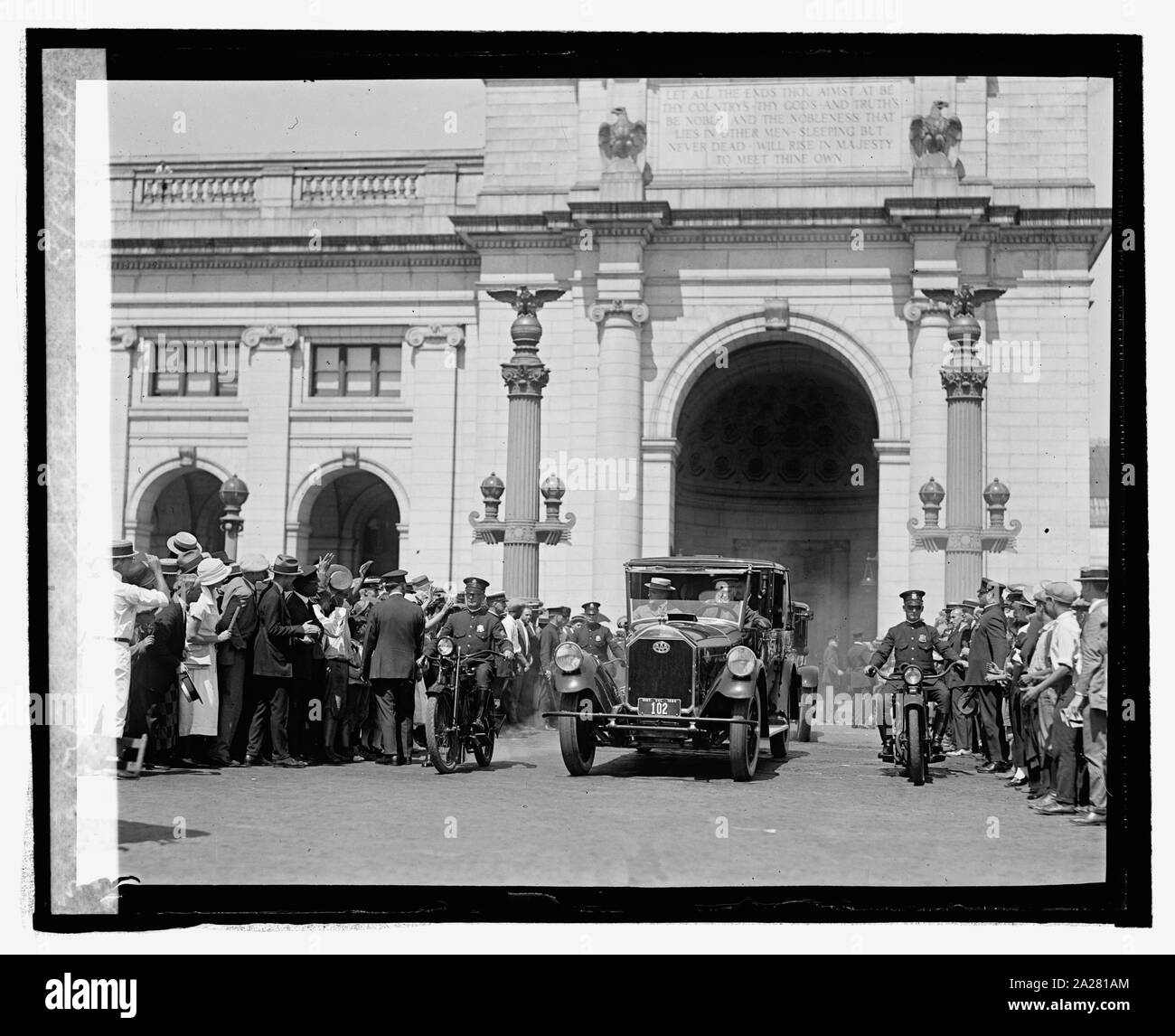 Il Principe di Galles alla Stazione Union, 8/30/24 Foto Stock
