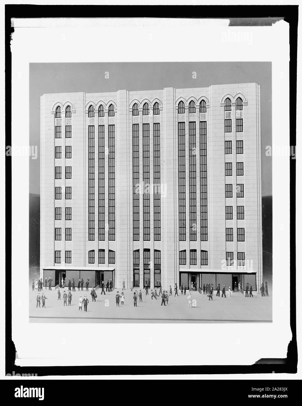 Artigianato stampa Bldg. Foto Stock