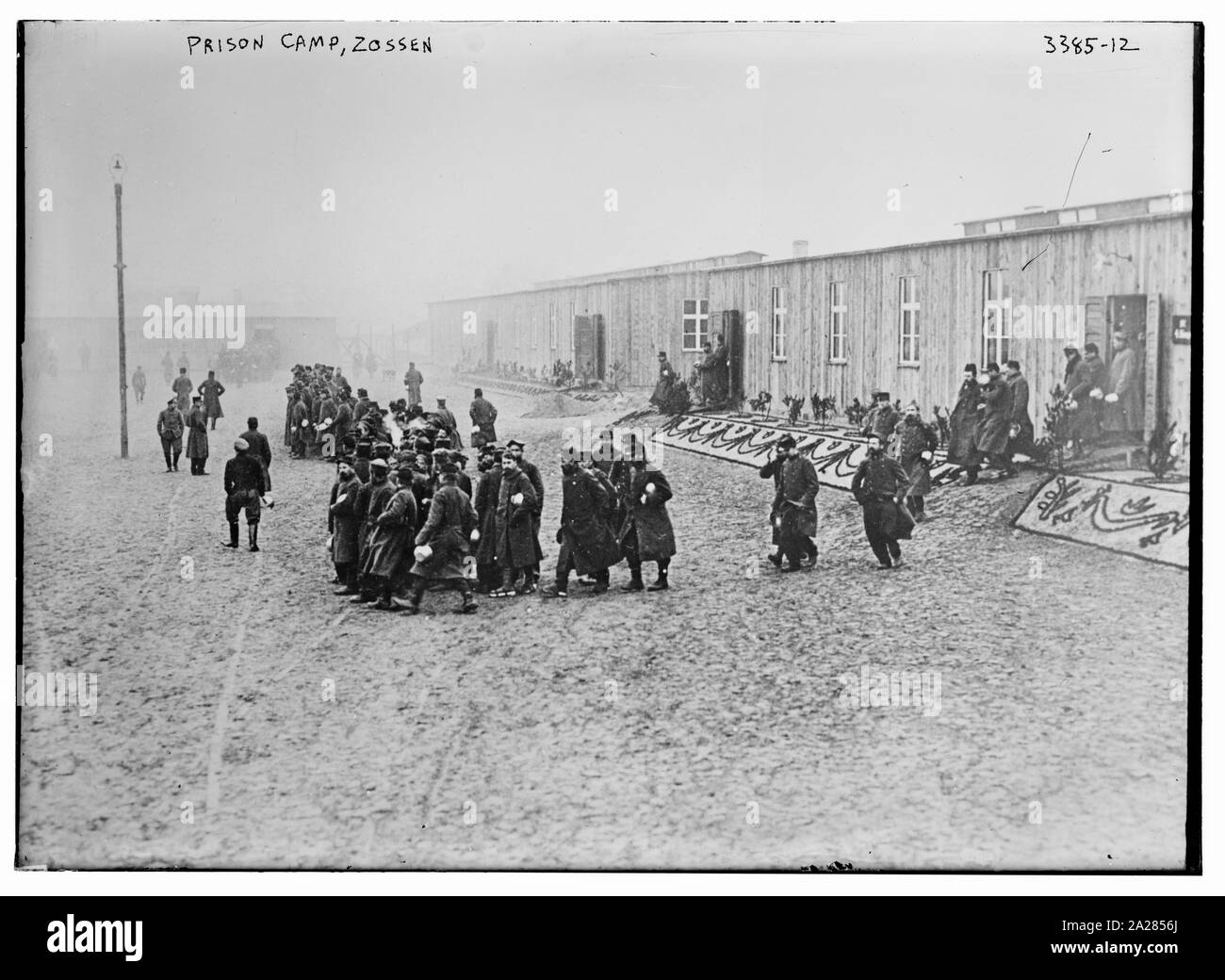 Campo di prigionia, Zossen Foto Stock