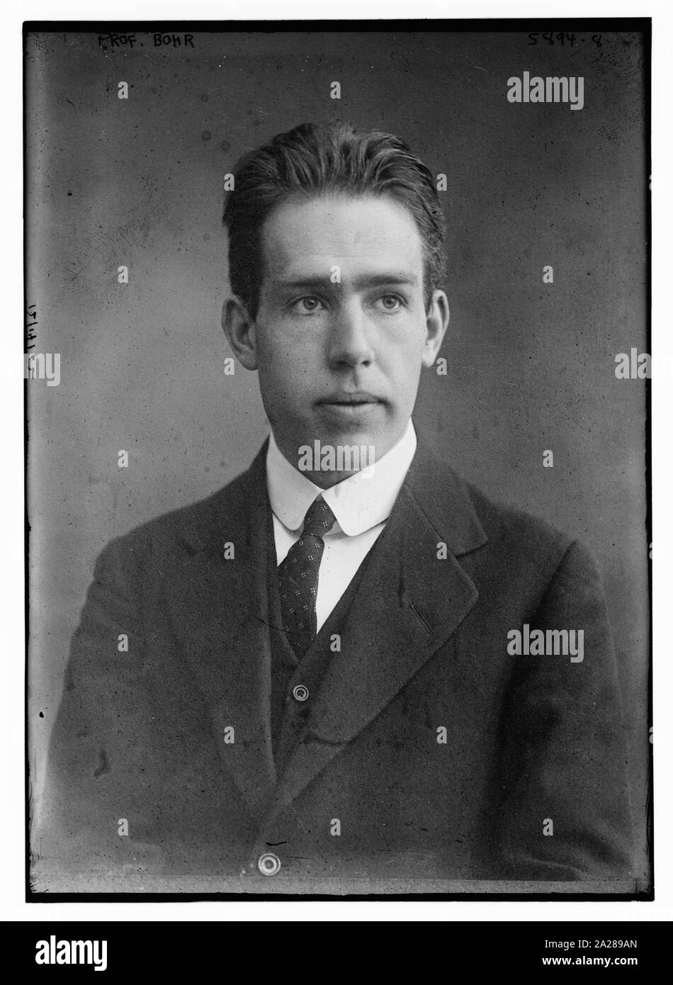 Il prof. Bohr Foto Stock