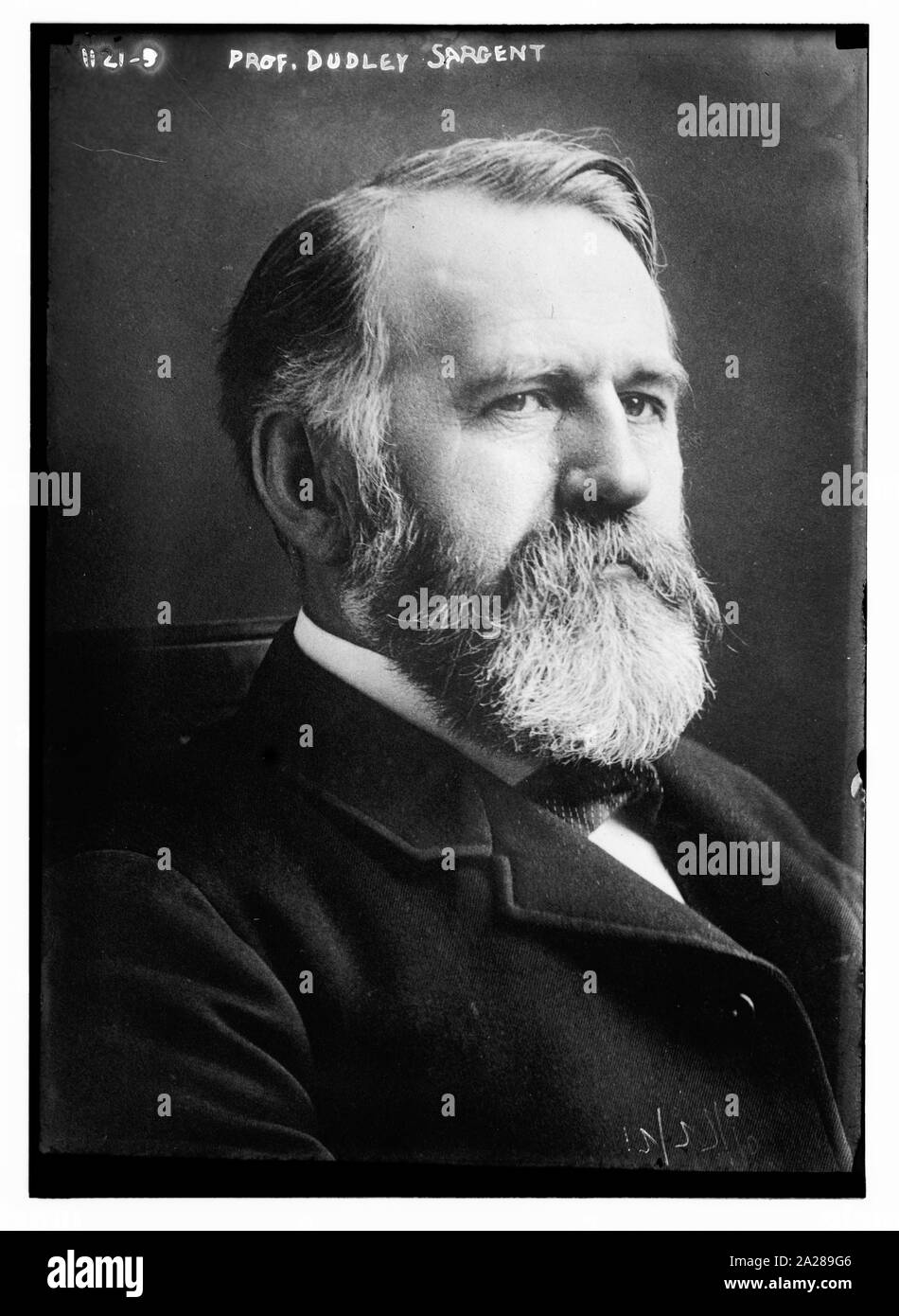 Il prof. Dudley Sargent Foto Stock