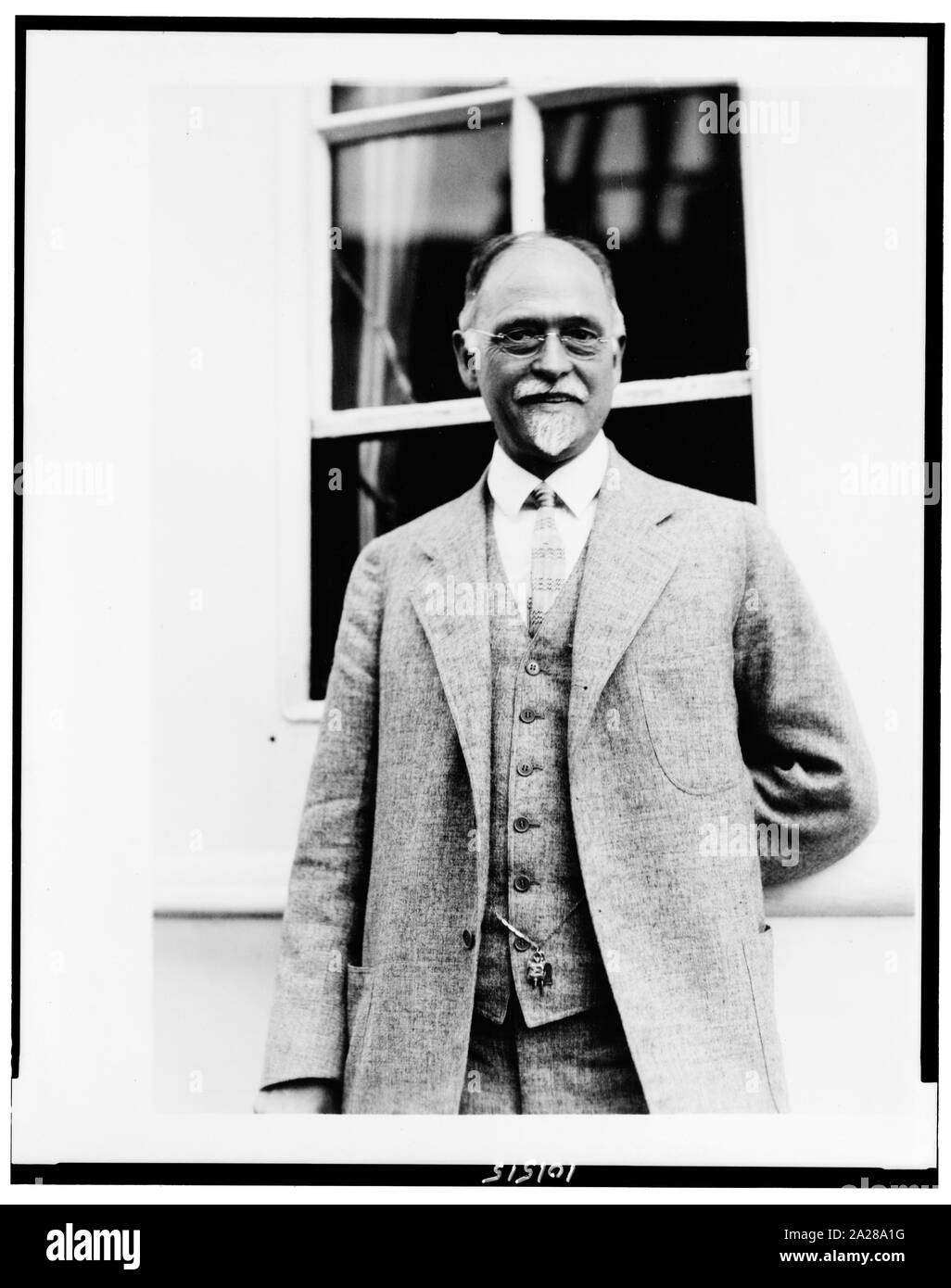 Il prof. Irving Fisher di Yale / foto. di Bain News Service, New York. Foto Stock