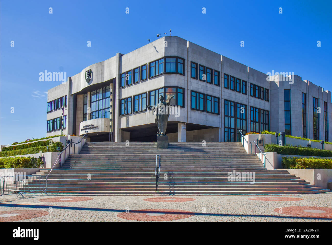 Il Consiglio nazionale della Repubblica Slovacca, Bratislava Foto Stock