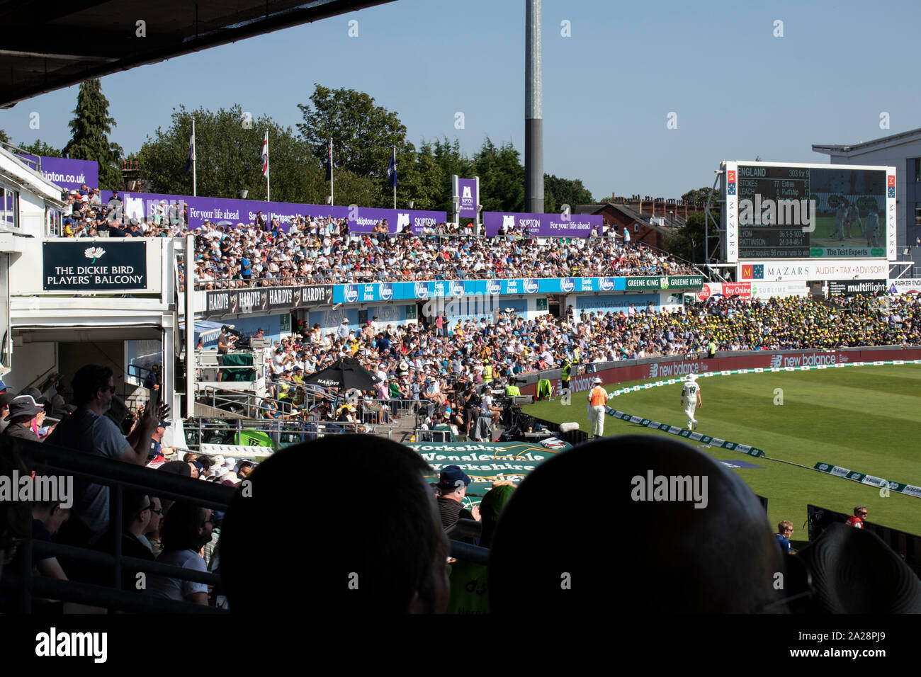Headingley Cricket Ground, Leeds Foto Stock