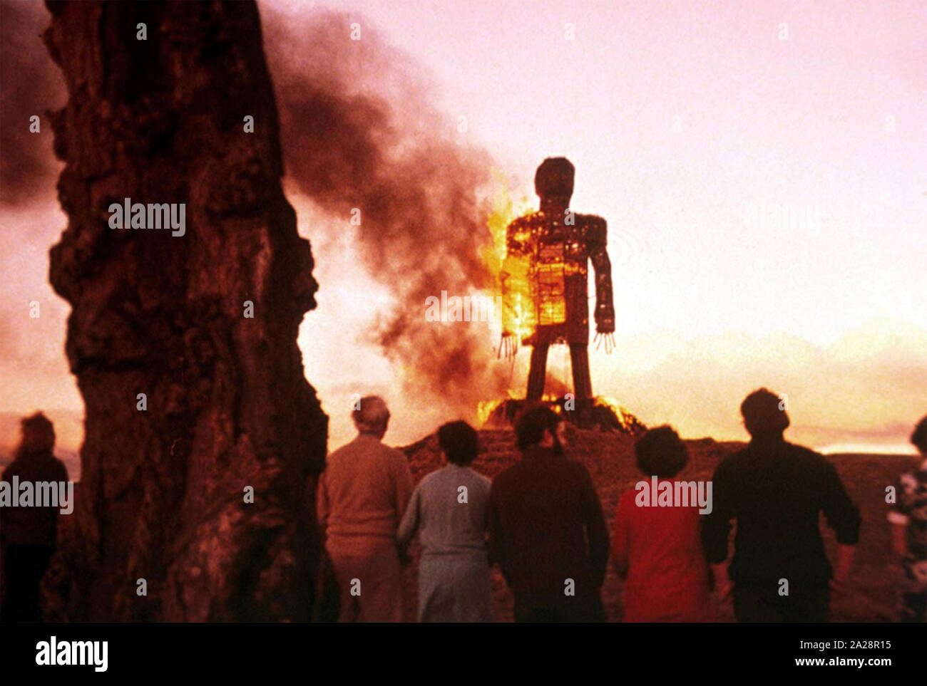 L'uomo di vimini 1973 British film di Lion Foto Stock