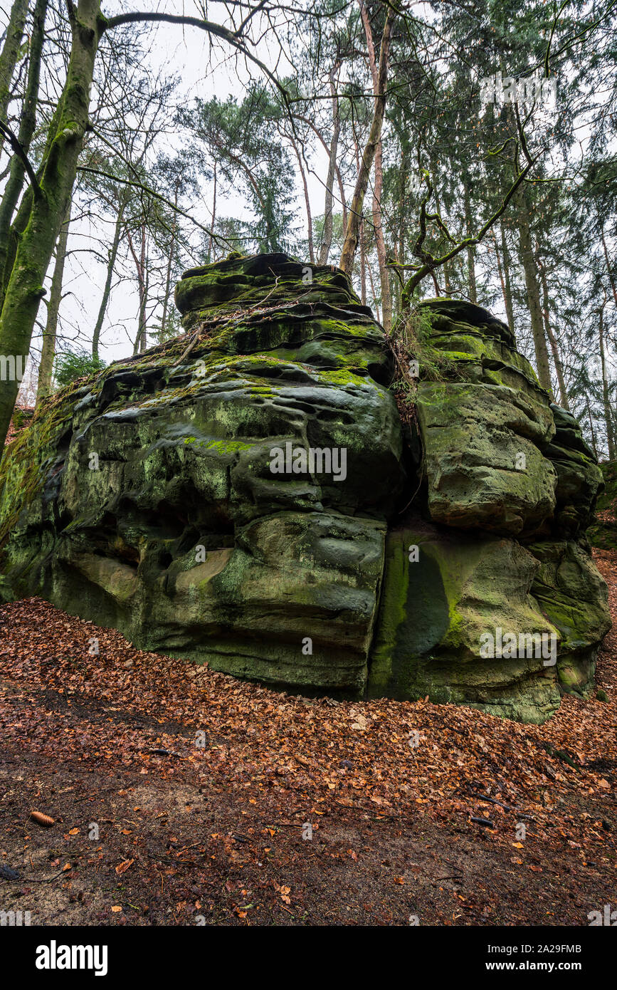 Le formazioni rocciose di Devil's Canyon, Foto Stock