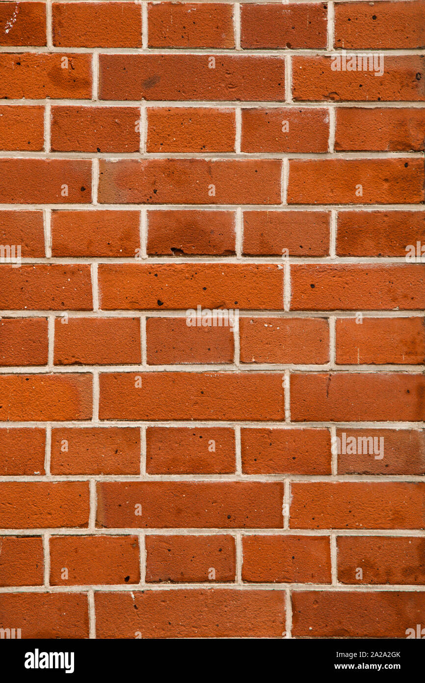 Muro di mattoni in background Foto Stock