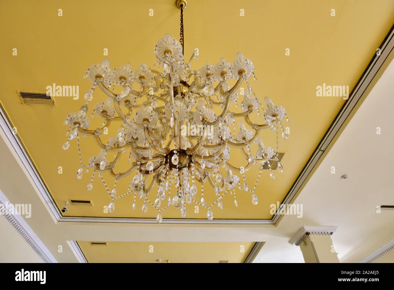 Palazzo Achilleion,Gastouri,l'isola di Corfù, isole Ionie, Grecia Foto Stock