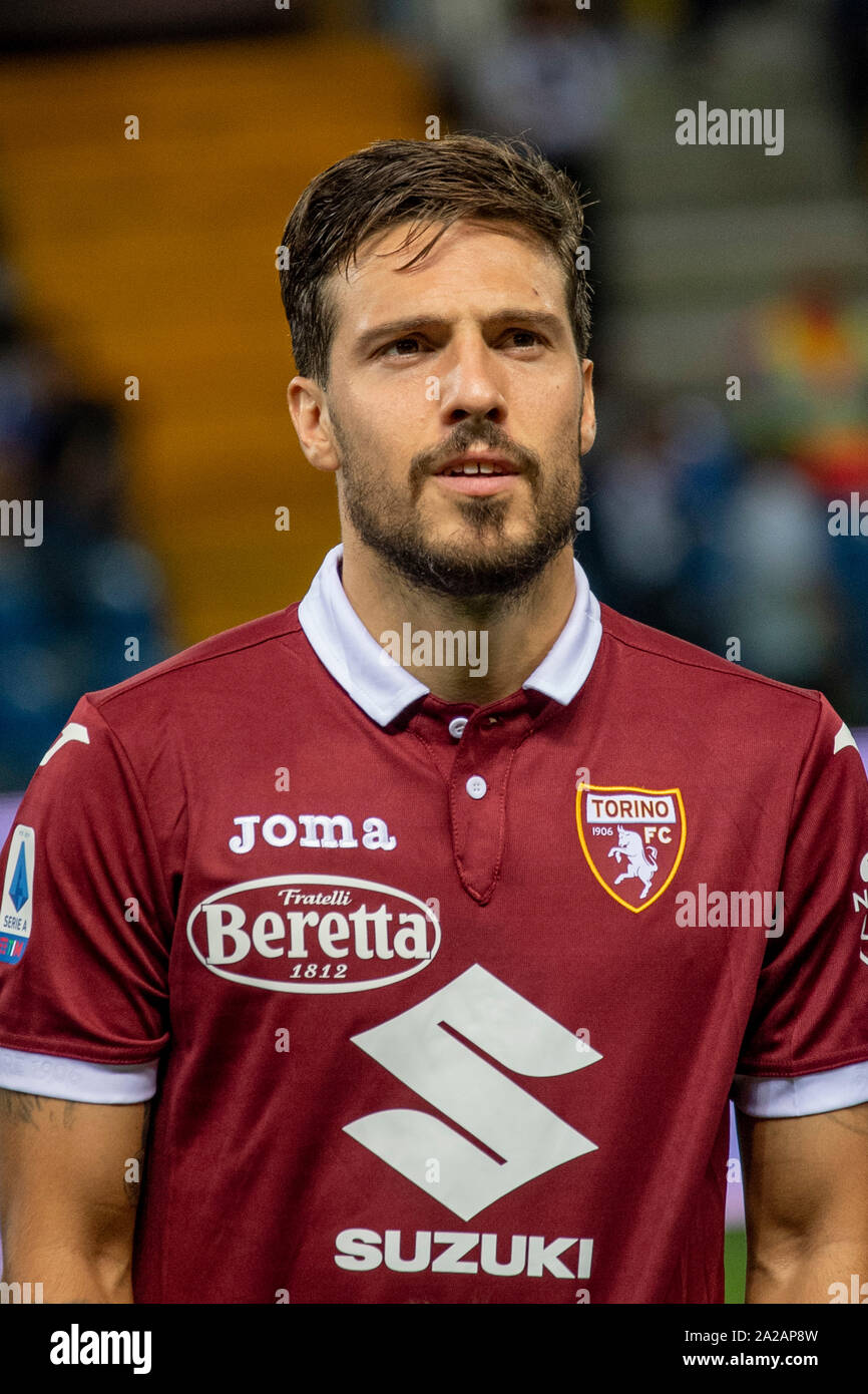 Simone Verdi (Torino) durante l'italiano 'Serie A' match tra Parma 3-2 Torino a stadio Ennio Tardini su settembre 30 , 2019 a Parma, Italia. (Foto di Maurizio Borsari/AFLO) Foto Stock