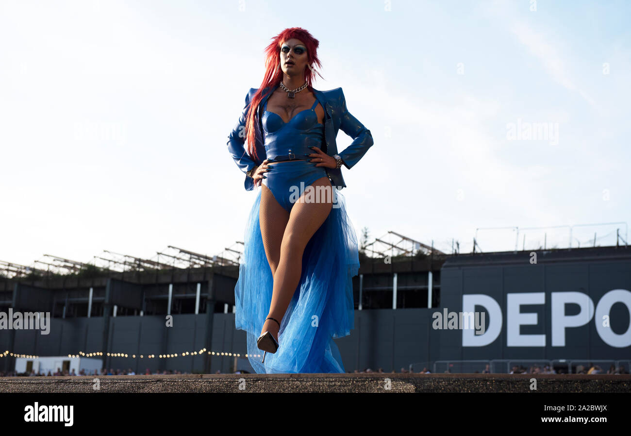 RuPaul Drag Race UK RuVeal a Manchester Pride Live 2019 Foto Stock