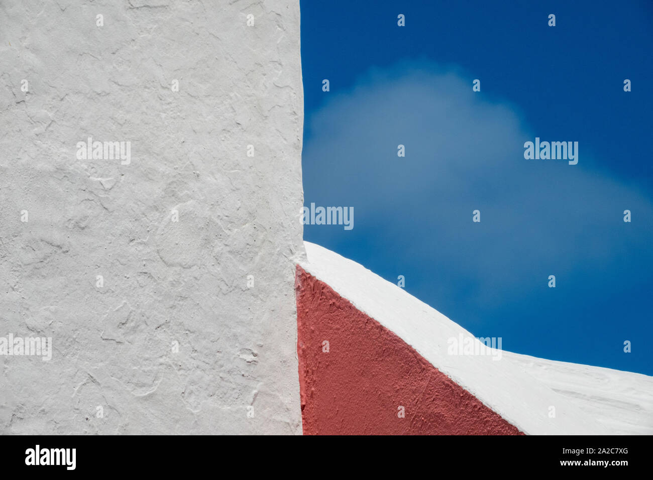 I dettagli architettonici degli edifici in Bermuda creazione di immagini grafiche e patterns Foto Stock