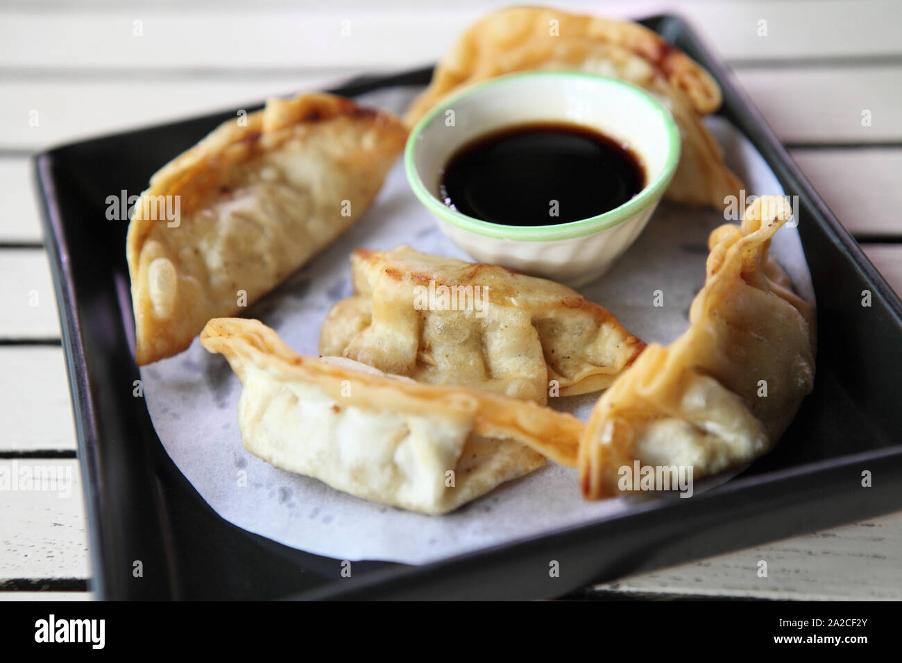 Gyoza Foto Stock