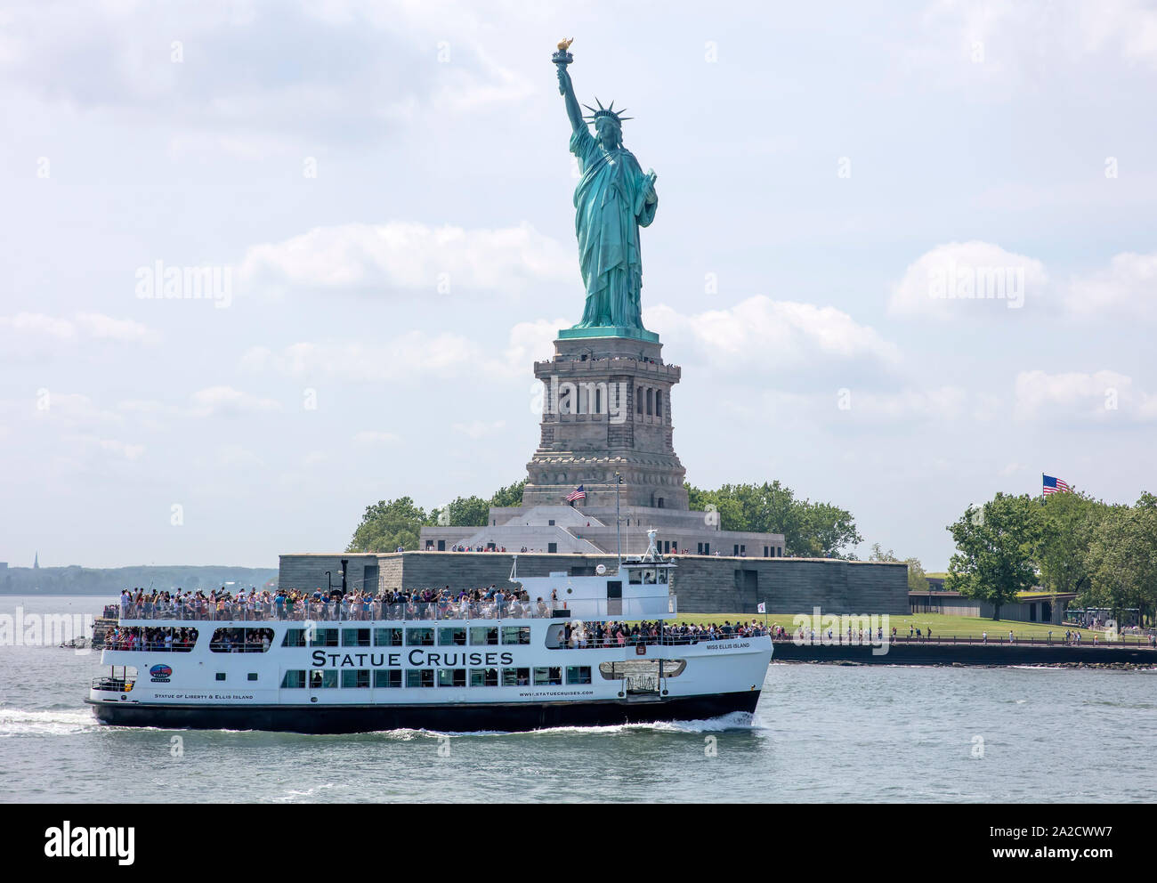 Statua della libertà di New York Foto Stock