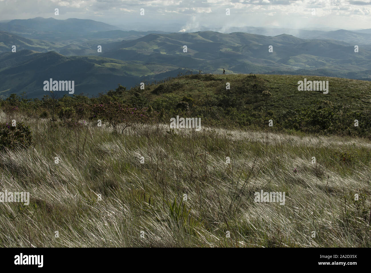 Escursioni in montagna di Ibitipoca parco statale, Minas Gerais Foto Stock