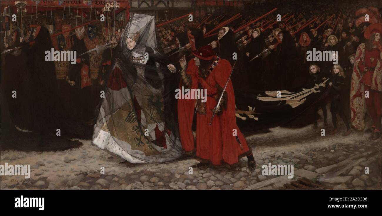 Edwin Austin Abbey - Richard, duca di Gloucester e la signora Anne Foto Stock