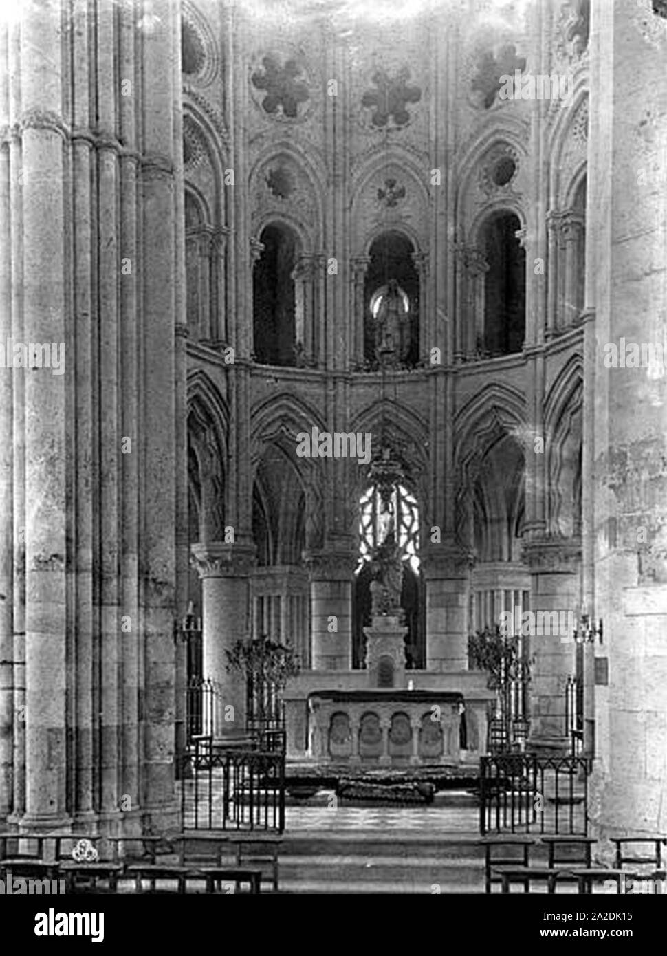 Eglise Saint Sulpice - Choeur - Caratteri - Médiathèque de l'architecture et du patrimoine - Foto Stock