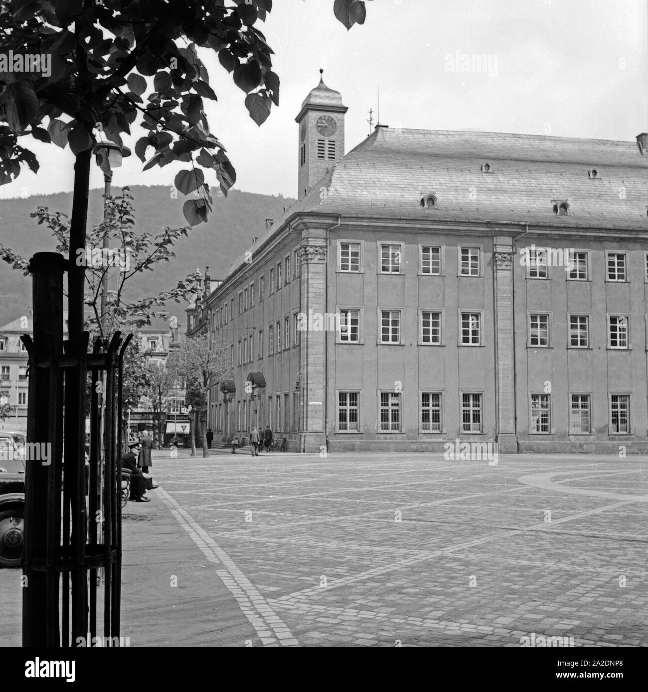 Die Ruprecht Karls Universität di Heidelberg, Deutschland 1930er Jahre. Ruprecht Karls University a Heidelberg, Germania 1930s. Foto Stock