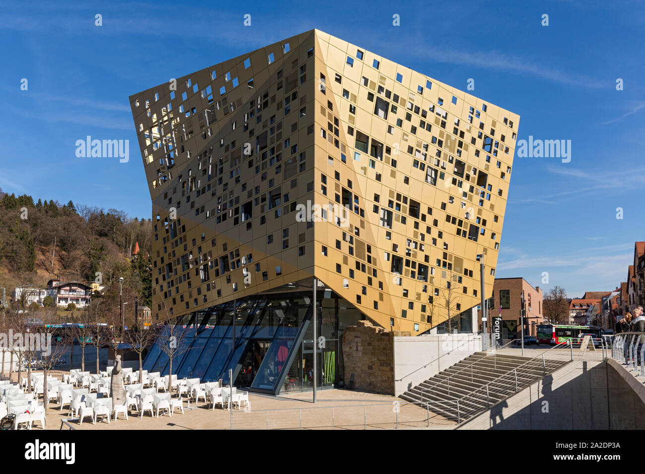 schwäbisch Gmünd, Forum Gold und Silber, Remspark Foto Stock