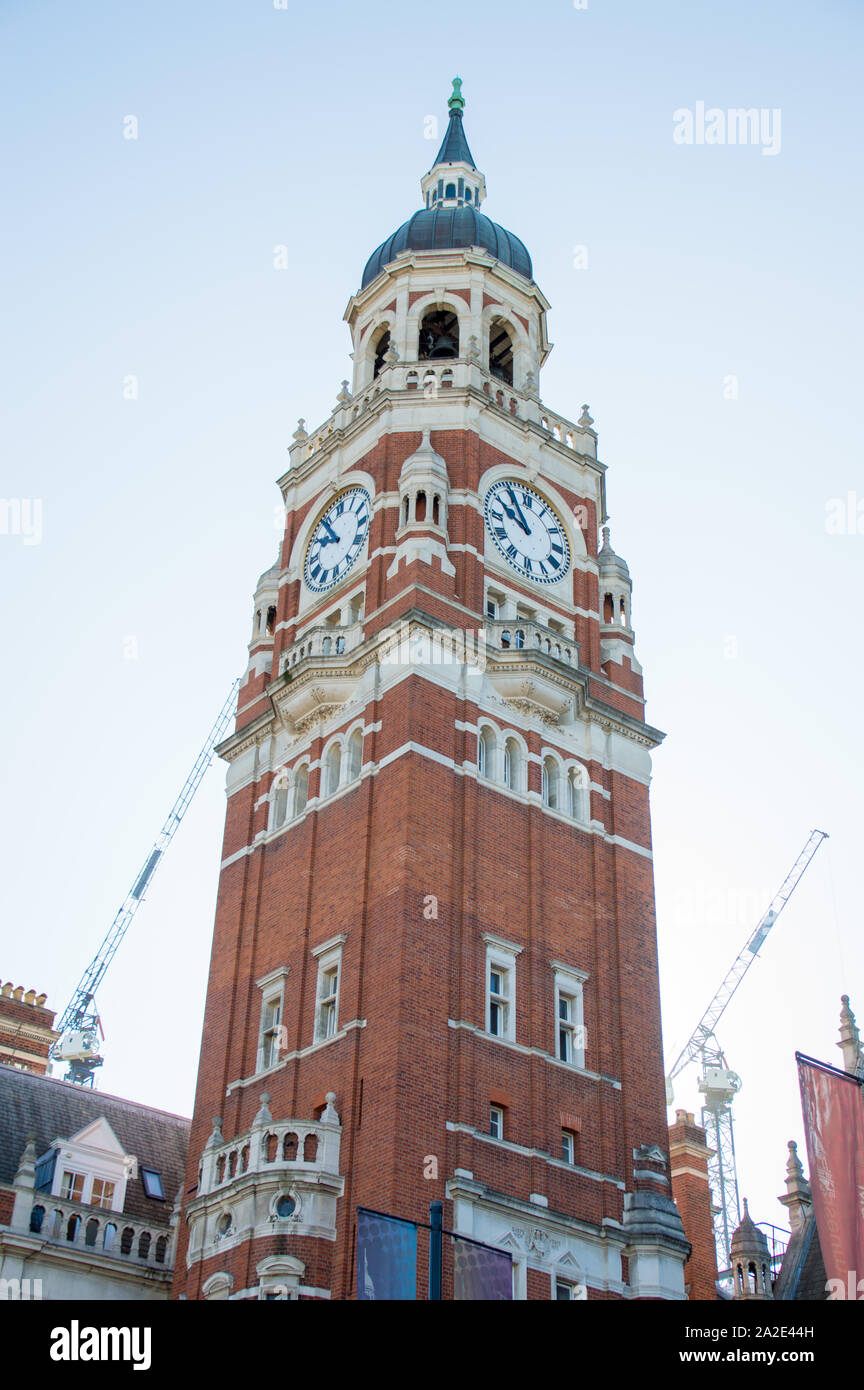 Croydon consiglio di clock tower building Foto Stock