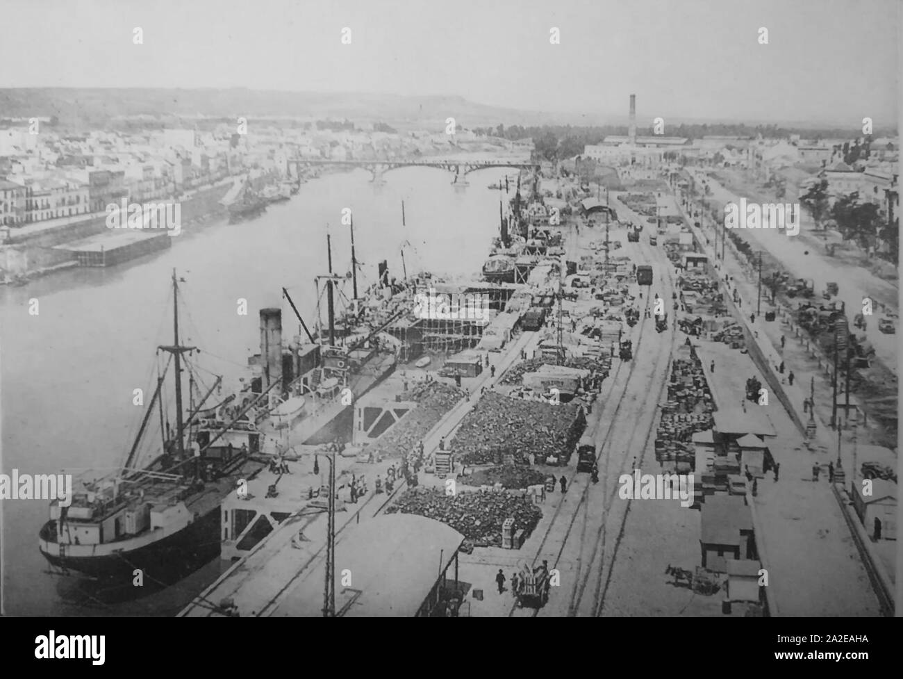 El Arenal de Sevilla. Foto Stock