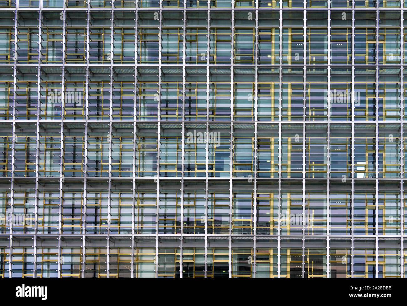 Cork County Hall edificio con lucernario facciata di vetro di rivestimento di controllo climatico Foto Stock
