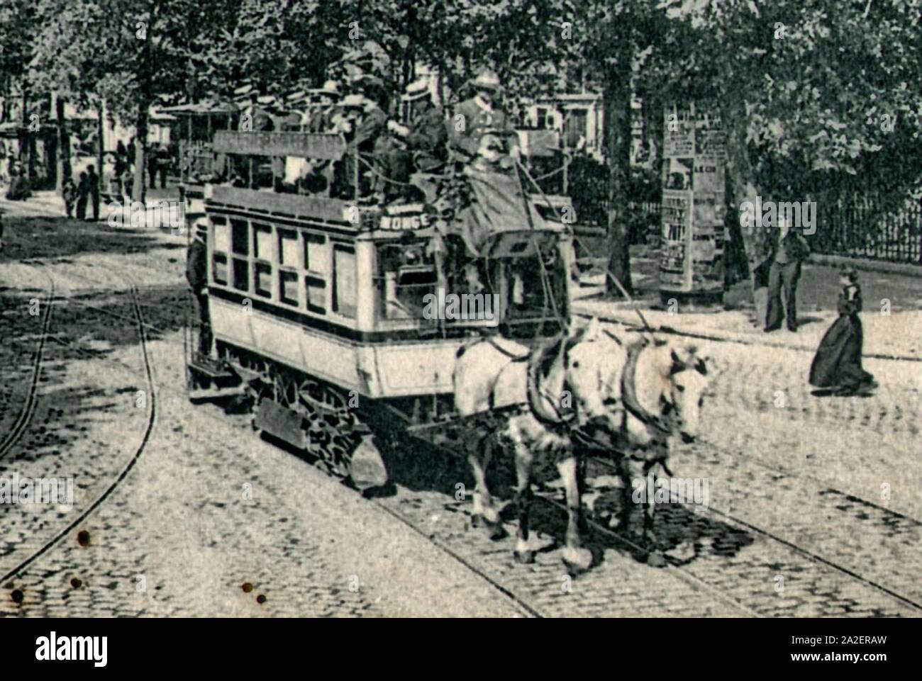 ELD 69 - Parigi - Boulevard De Sébastopol - détail-. Foto Stock