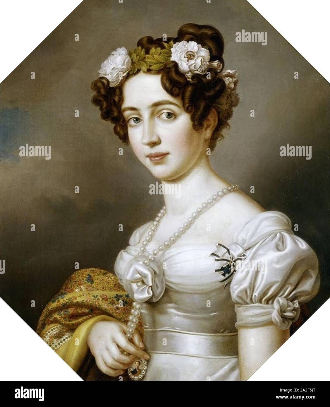 Elisabeth Ludovika della Baviera, regina di Prussia. Foto Stock