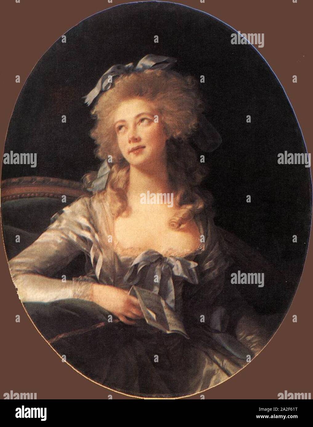 Elisabeth Vigée-Lebrun - Ritratto di Madame Grand Foto Stock