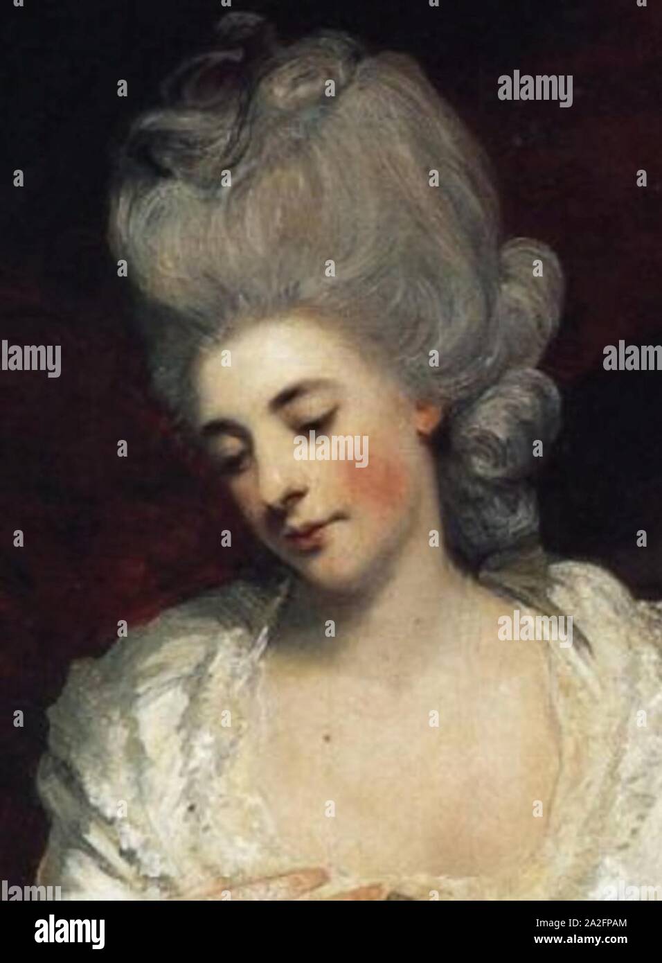 Elizabeth Laura Dowager Contessa di Waldegrave. Foto Stock