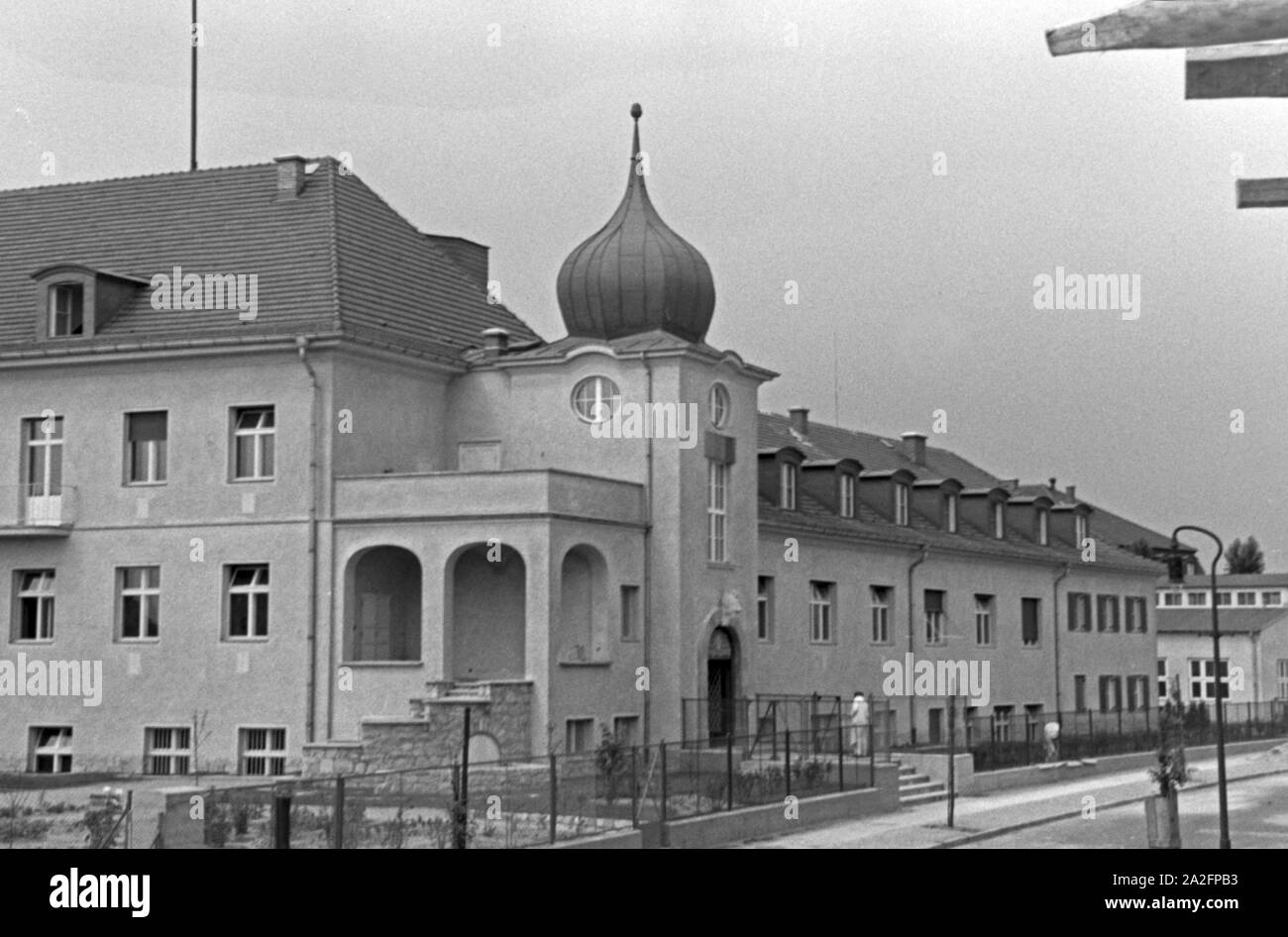 Gebäude des Kaiser Wilhelm Instituts für Physik a Berlino Dahlem, Deutschland 1930er Jahre. Edificio del Kaiser Wilhelm Istituto per la fisica a Berlino Dahlem, Germania 1930s. Foto Stock
