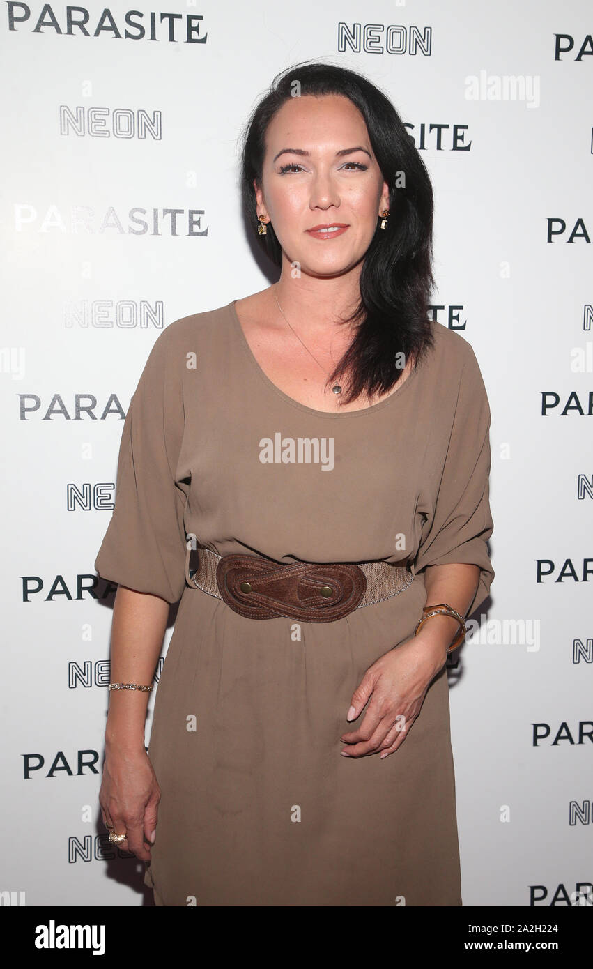 Il 2 ottobre 2019, Hollywood, CA, Stati Uniti d'America: 2 Ottobre 2019 - Hollywood, California - Simone Bailly. Il Neon presenta Los Angeles Premiere di ''parassita" tenutosi a ArcLight Hollywood. Photo credit: FSadou/AdMedia (credito Immagine: © F Sadou/AdMedia via ZUMA filo) Foto Stock