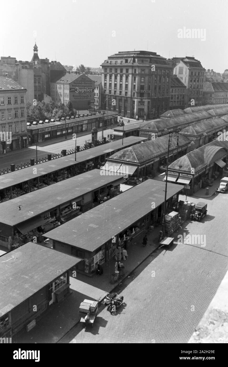 Eine Reise nach Wien, Deutsches Reich 1930er Jahre. Un viaggio a Vienna, Germania 1930s. Foto Stock