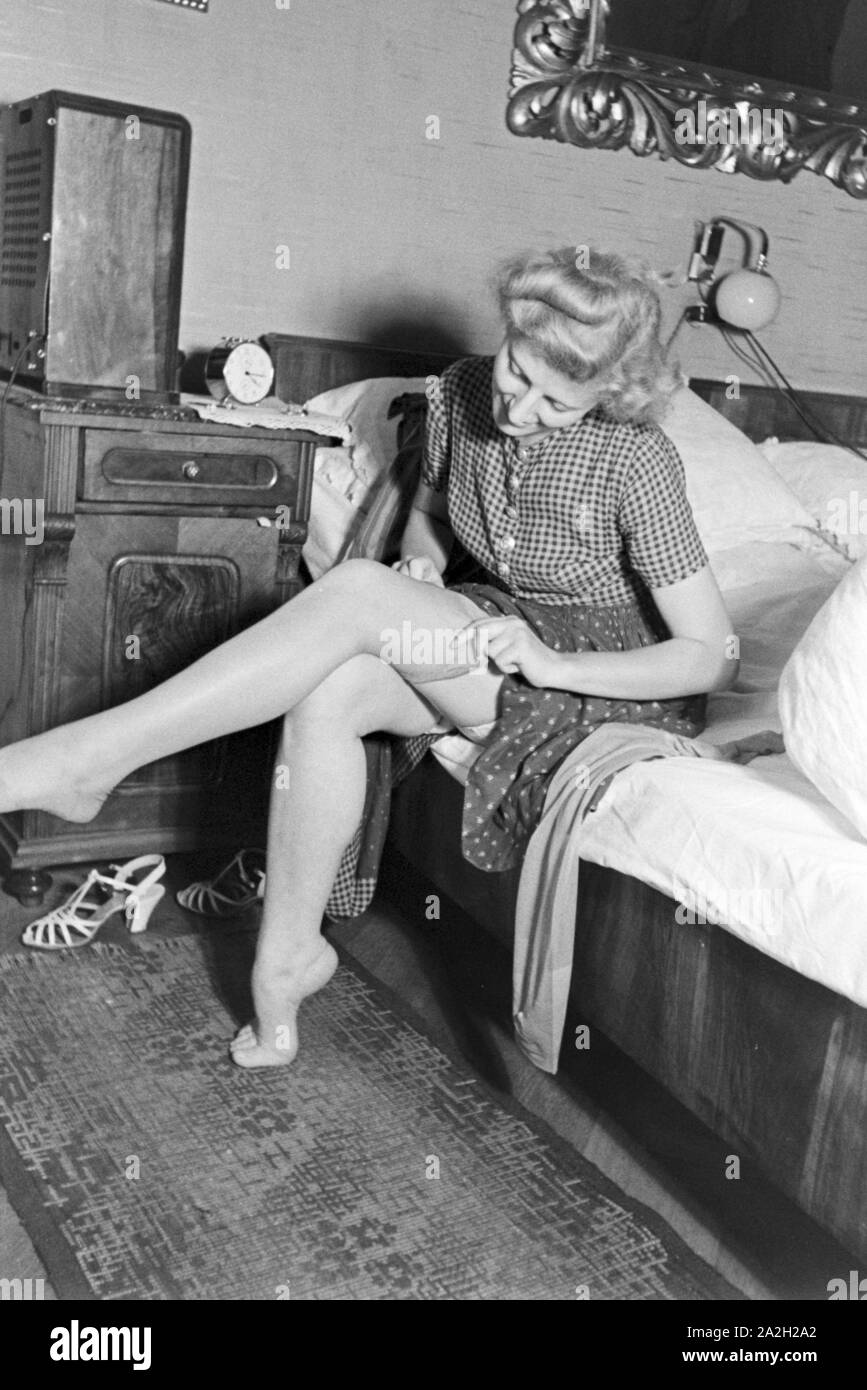 Eine Reise nach Wien, Deutsches Reich 1930er Jahre. Un viaggio a Vienna, Germania 1930s. Foto Stock
