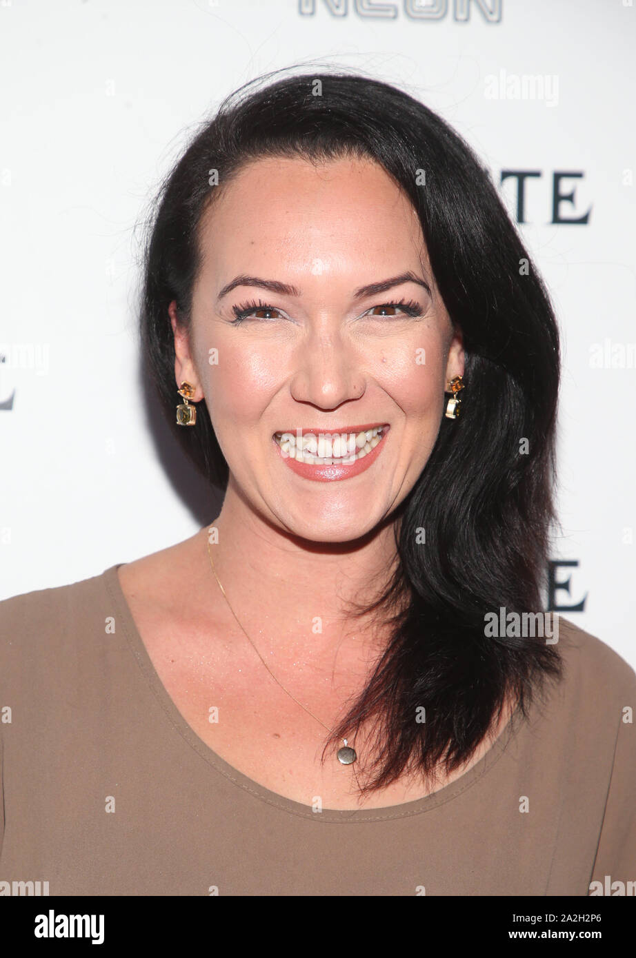 Il 2 ottobre 2019, Hollywood, CA, Stati Uniti d'America: 2 Ottobre 2019 - Hollywood, California - Simone Bailly. Il Neon presenta Los Angeles Premiere di ''parassita" tenutosi a ArcLight Hollywood. Photo credit: FSadou/AdMedia (credito Immagine: © F Sadou/AdMedia via ZUMA filo) Foto Stock