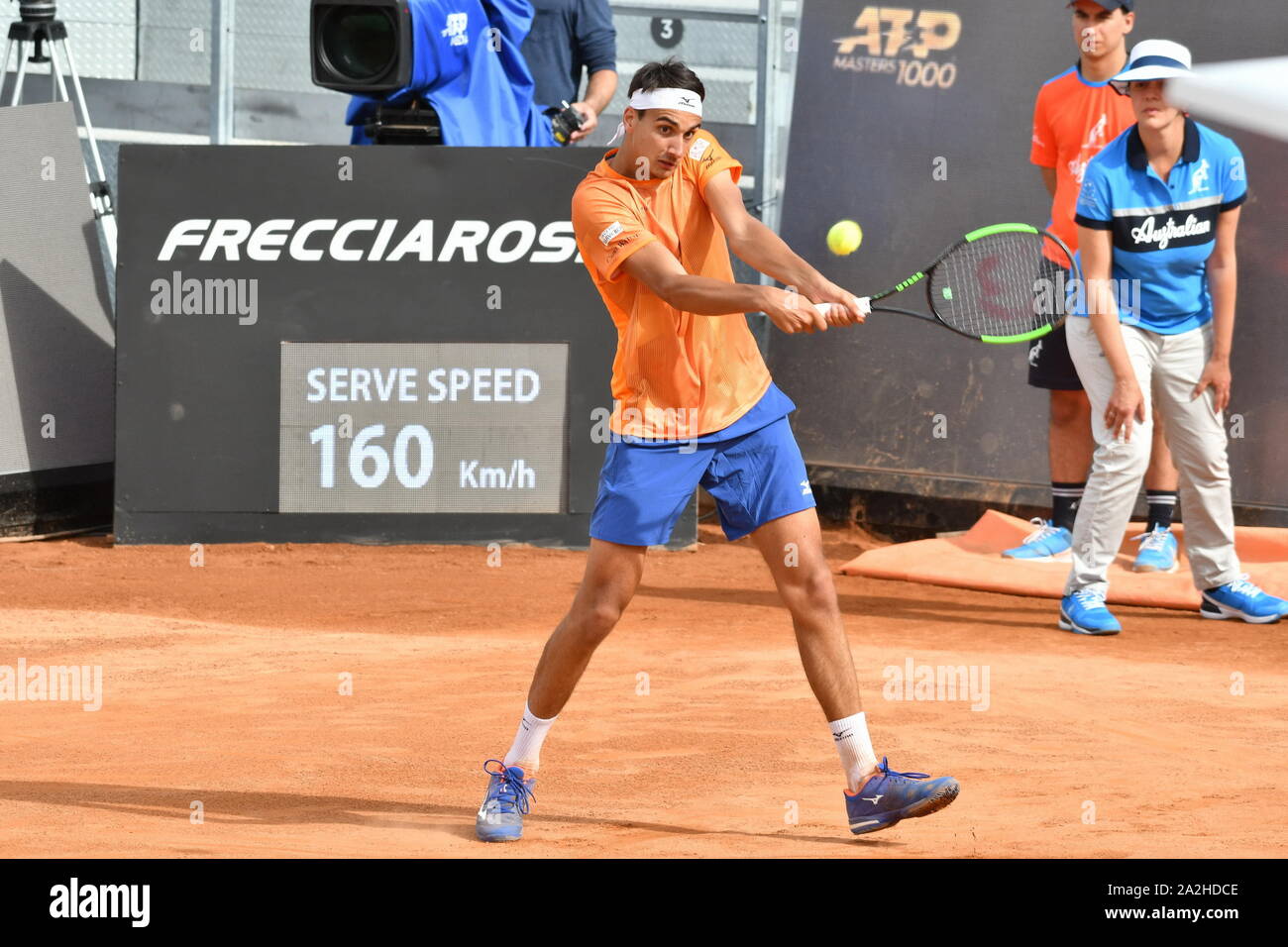 Lorenzo sonego durante Roma Internazionali BNL 2019 , roma, Italia, 13 maggio 2019, Tennis Tennis Internazionali Foto Stock