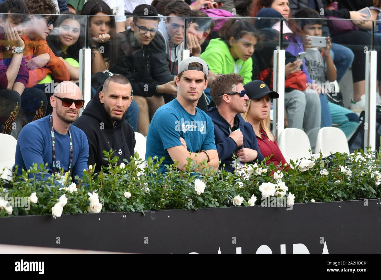 Elina svitolina passare la partita del fidanzato monfils durante Roma Internazionali BNL 2019 , roma, Italia, 13 maggio 2019, Tennis Tennis Internazionali Foto Stock