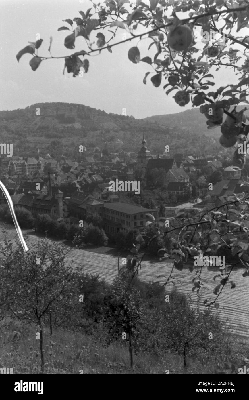 Urlaub im Schwarzwald, Deutsches Reich 1930er Jahre. Vacanze nella Foresta Nera, Germania 1930s. Foto Stock