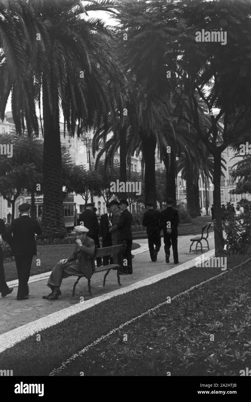 Eine Reise nach Italien; Italien 1930er Jahre. Un viaggio in Italia; Italia 1930s. Foto Stock