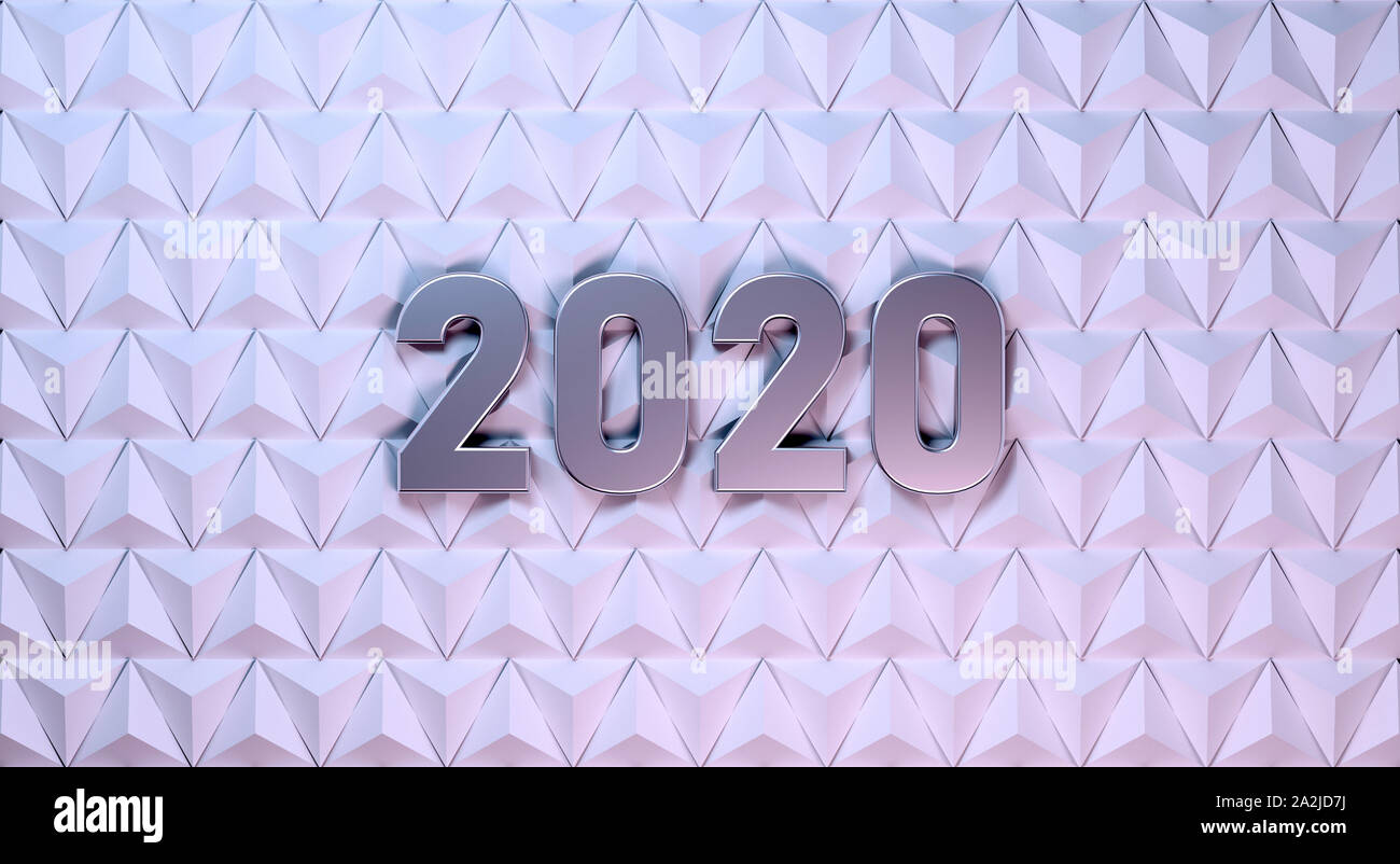 Felice anno nuovo 2020 Foto Stock