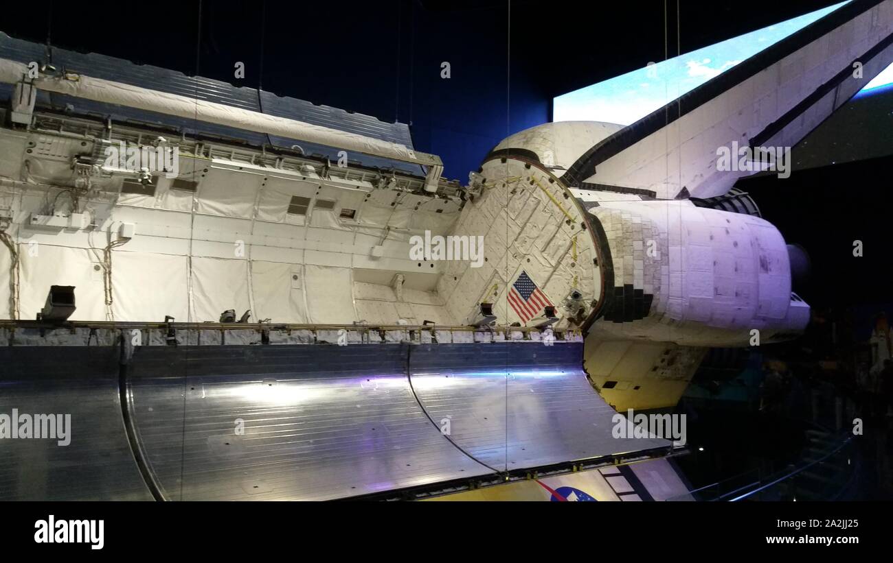 Navetta Atlantis Al Kennedy Space Center In Florida - 6 Novembre 2018 Foto Stock