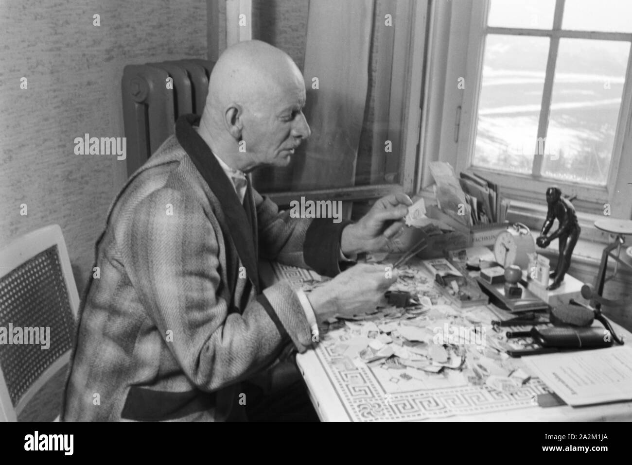 In Artisten-Altersheim Obermeisenthal; Deutsches Reich 1930er Jahre. Artisti casa di riposo in Obermeisenthal, Germania 1930s. Foto Stock