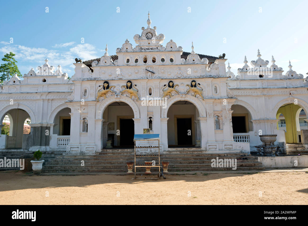 Sri Lanka, Provincia del Sud, Sud du Sri Lanka Süd, Sri Lanka, Sud Sri Lanka, tempio Dikwela Wewurukannala Vihara Foto Stock