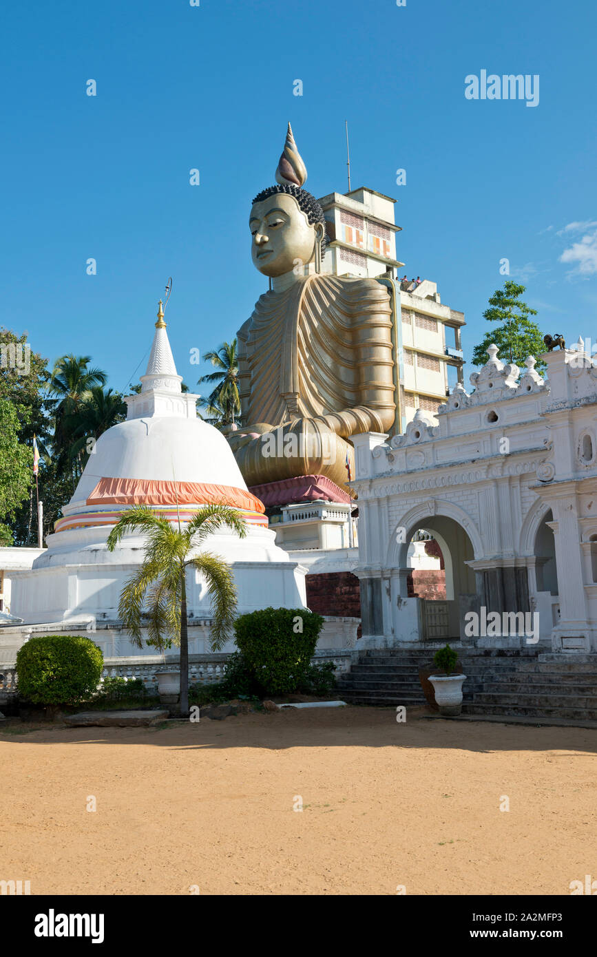 Sri Lanka, Provincia del Sud, Sud du Sri Lanka Süd, Sri Lanka, Sud Sri Lanka, tempio Dikwela Wewurukannala Vihara Foto Stock