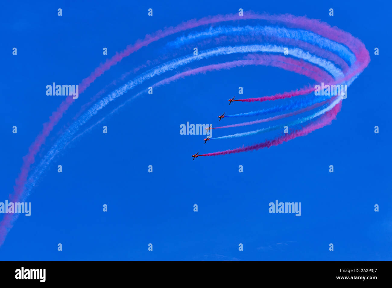 Newcastle Air Show, le frecce rosse Foto Stock