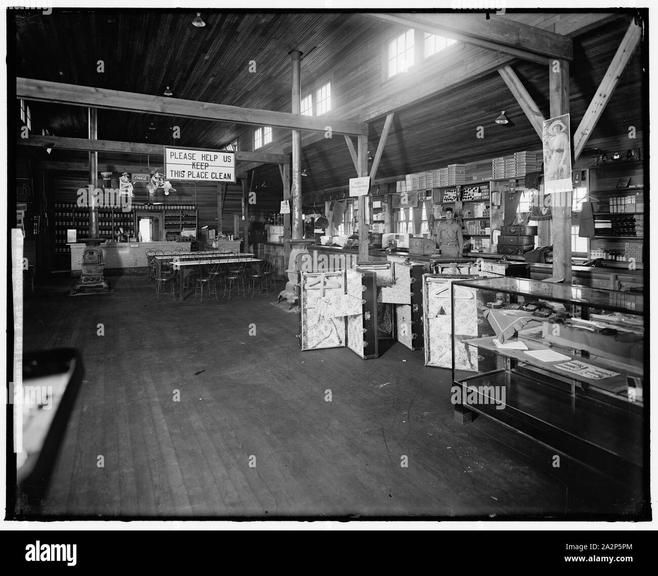 QUANTICO POST EXCHANGE Foto Stock