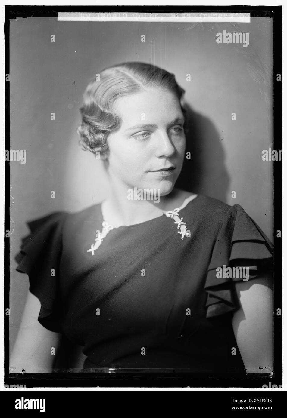 QUINN, Frances. Ritratto Foto Stock