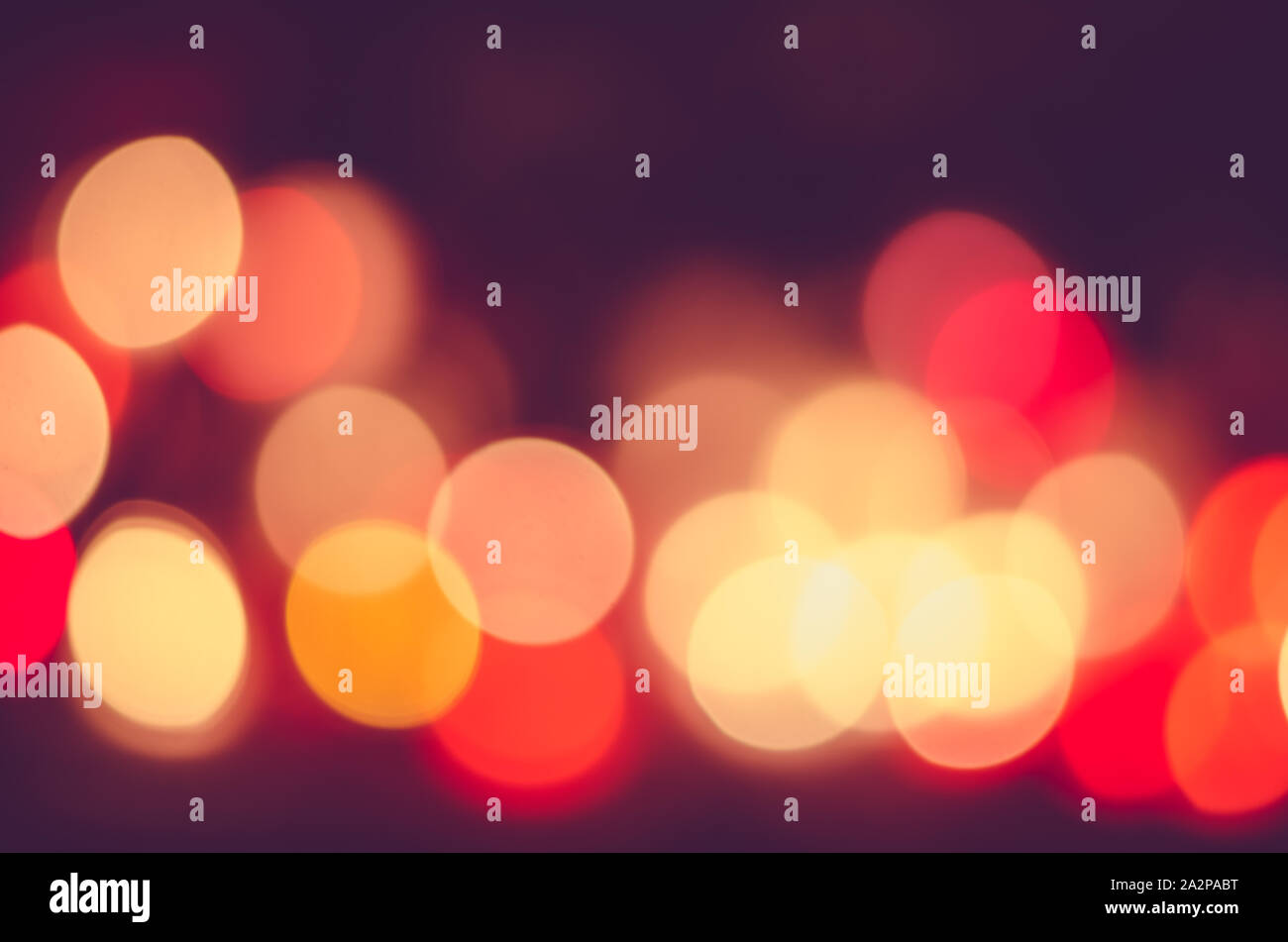 Bokeh di fondo colorato sfondo effetto Foto Stock