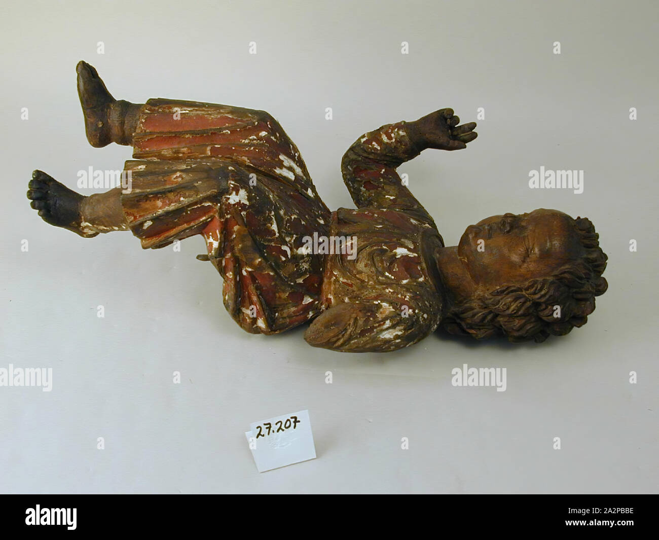 Arnolfo di Cambio, Italiano, 1245-1302, il Cristo Bambino, 13th/inizi del XIV secolo, in legno con decorazione policroma, complessivo: 20 1/2 × 10 3/4 × 8 5/8 pollici (52,1 × 27,3 × 21,9 cm Foto Stock