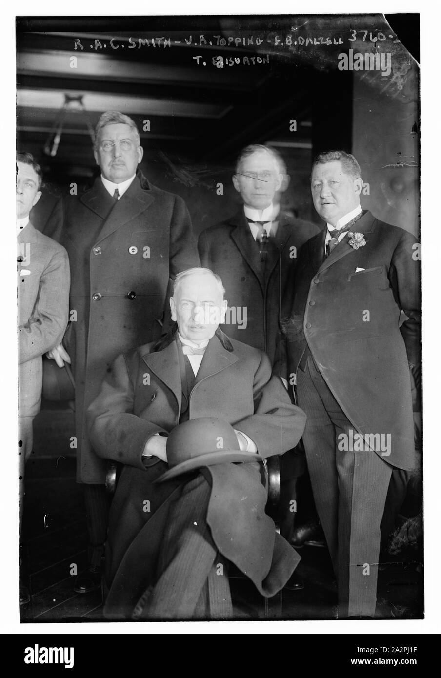 R.A.C. Smith -- J.A. Caldana -- P.C. Dalzell -- T.E. Burton Foto Stock