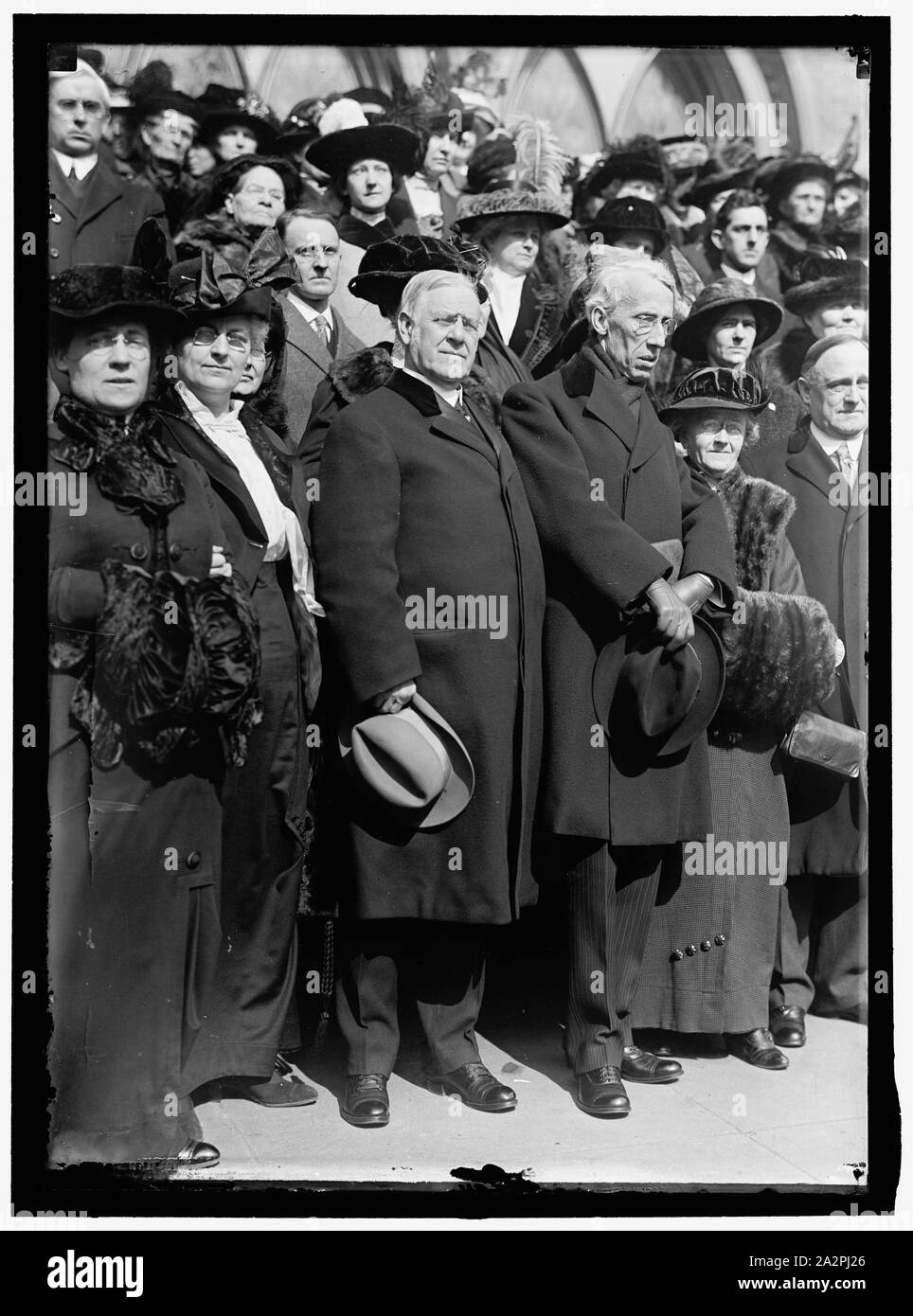 RADCLIFFE, DR. WALLACE PASTORE, NEW YORK AVENUE Presbyterian Church. Con Woodrow Wilson. G. CAMPBELL MORGAN Foto Stock